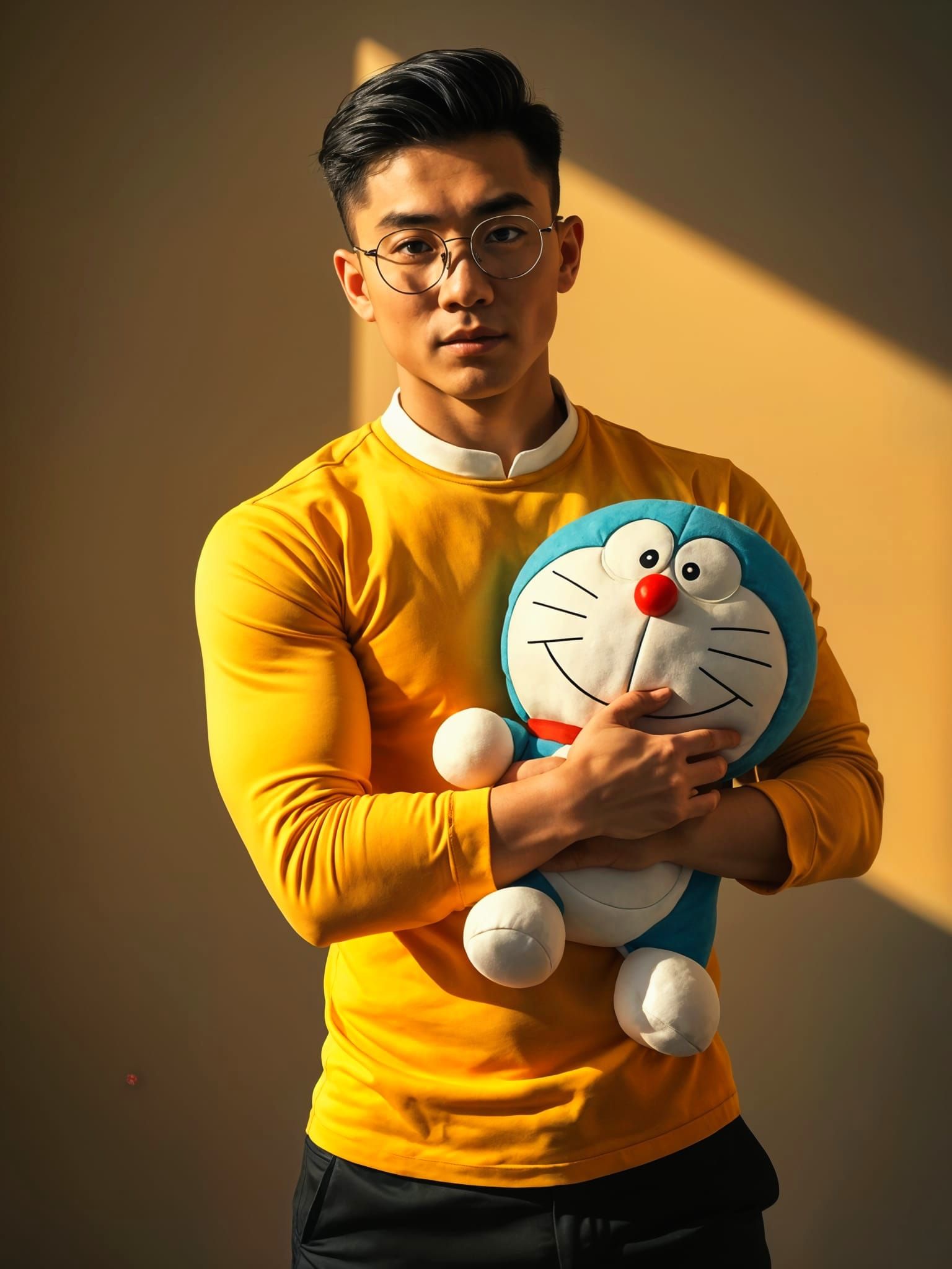 Nobita Nobi in Pin-Up Style