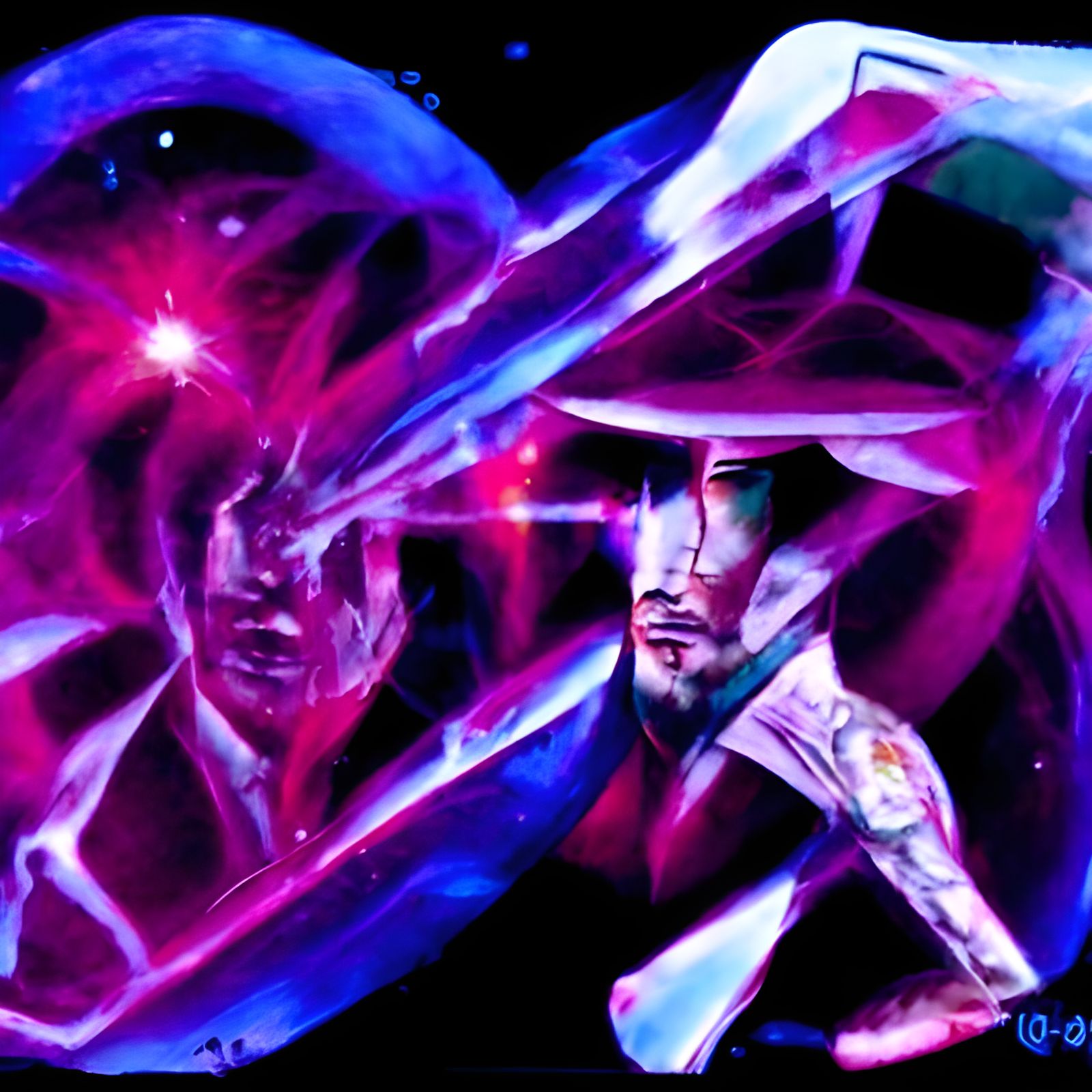 Kazuma Kiryu vs Raiden: Cosmic Mixed Media