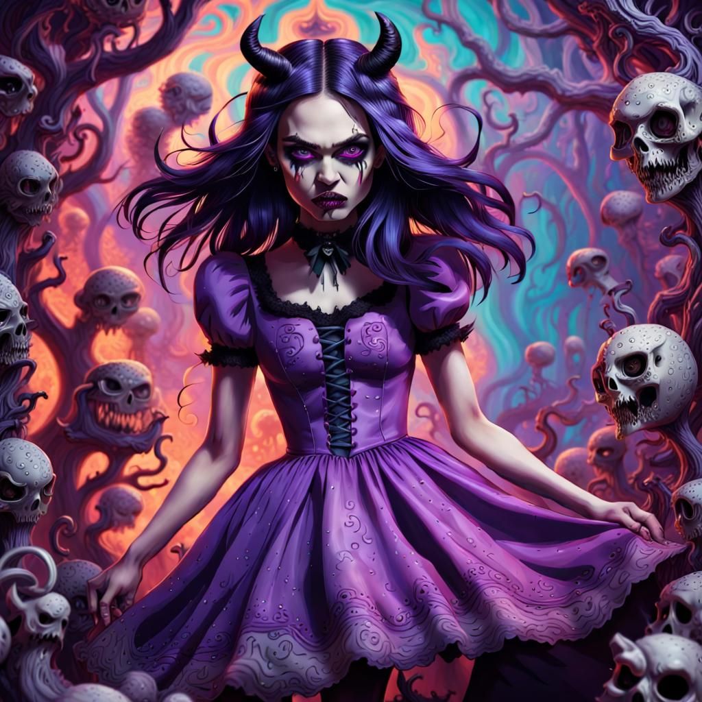 Malice in Wonderland: A Goth Horror Fantasy