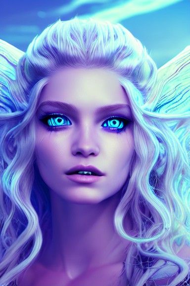 Cosmic Siren Concept Art in Unreal Engine 5