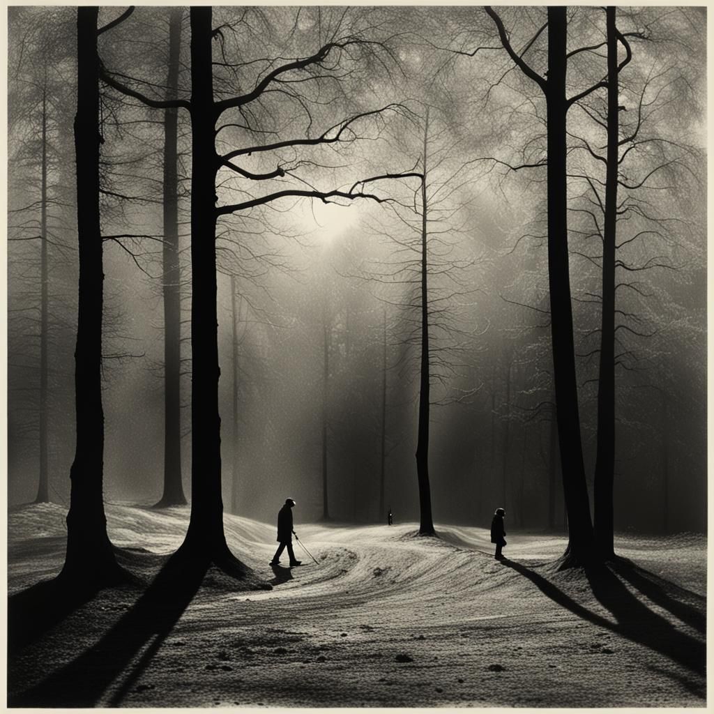 Surreal Digital Collage Inspired by Korpi and Howitt