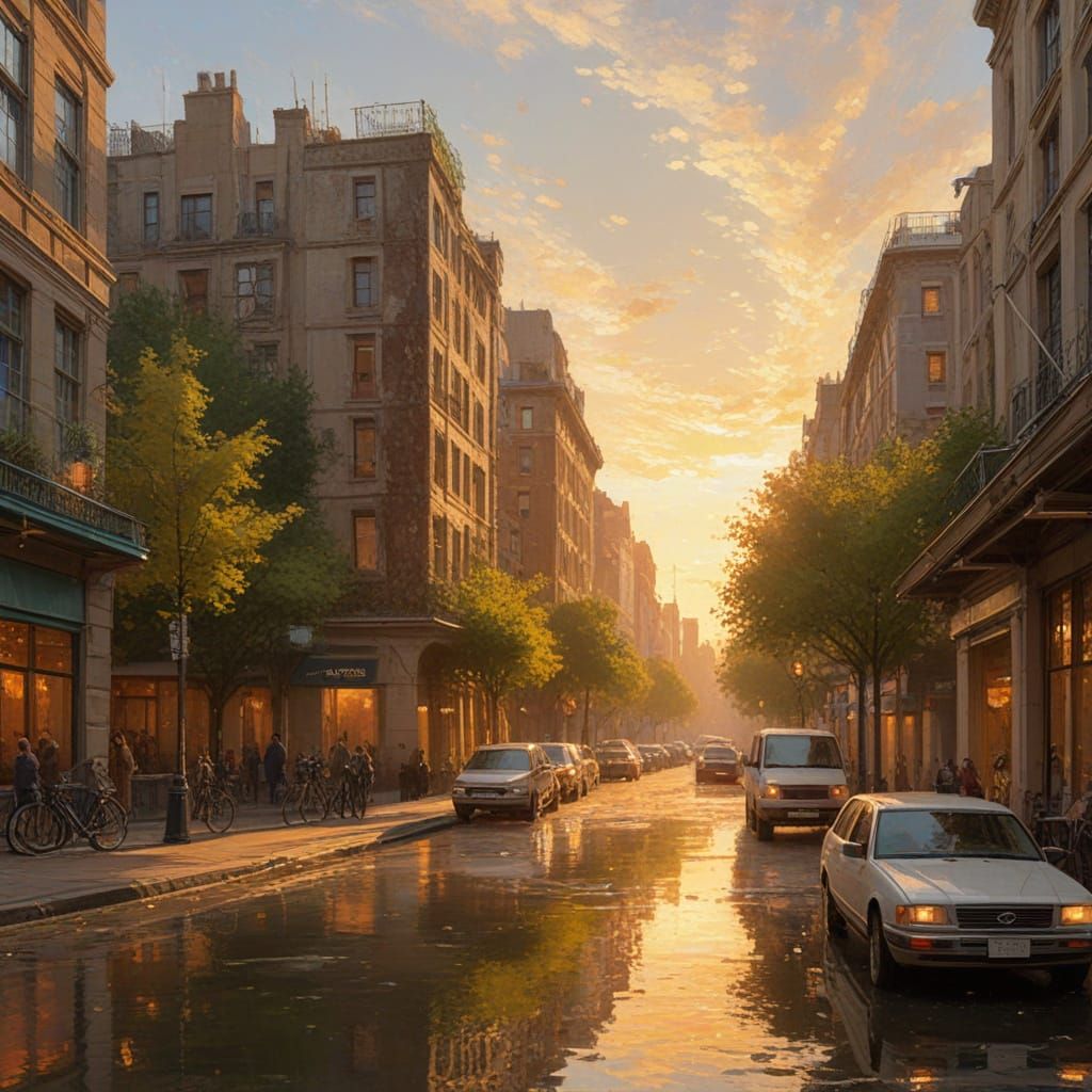 Solarpunk City Under Glass Roof: Cinematic Film Still