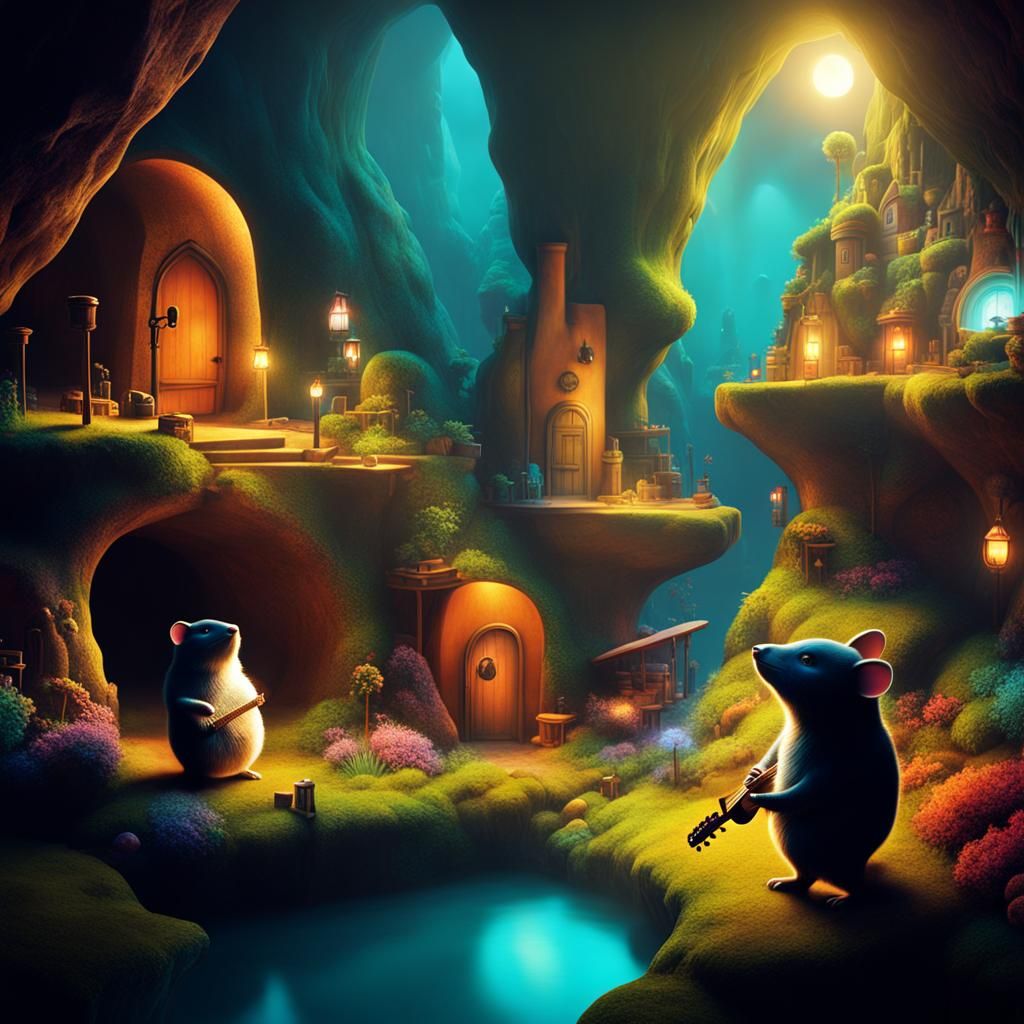 Mole Music Group in Surreal Underground City