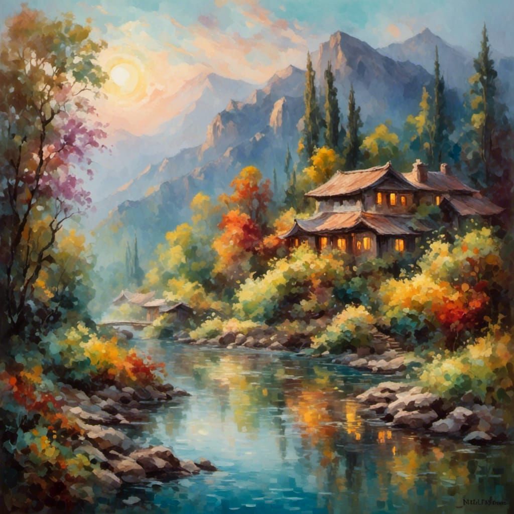 DreamFalls AI Image: An Artistic Interpretation