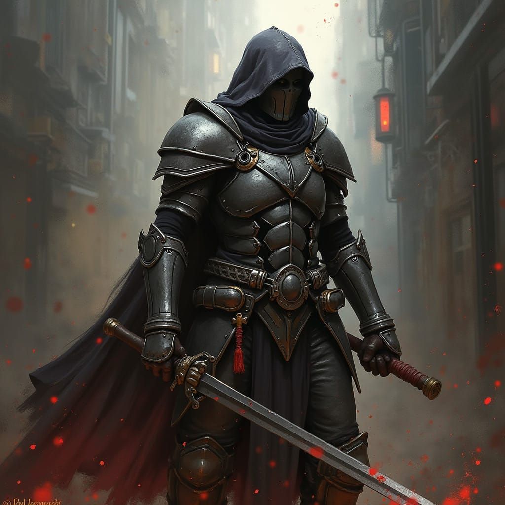 Grimdark Painting in Moody Earth Tones