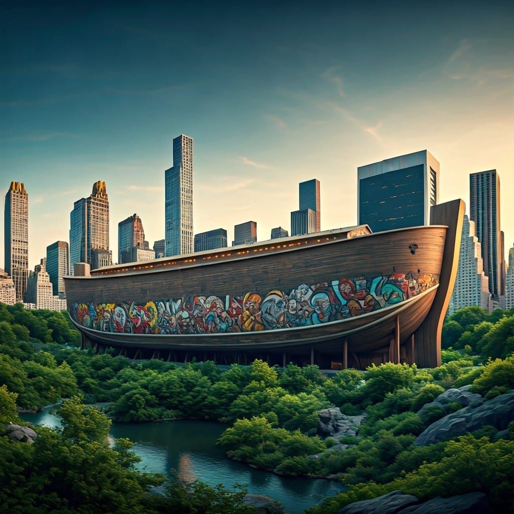 Contemporary Noah's Ark in Central Park