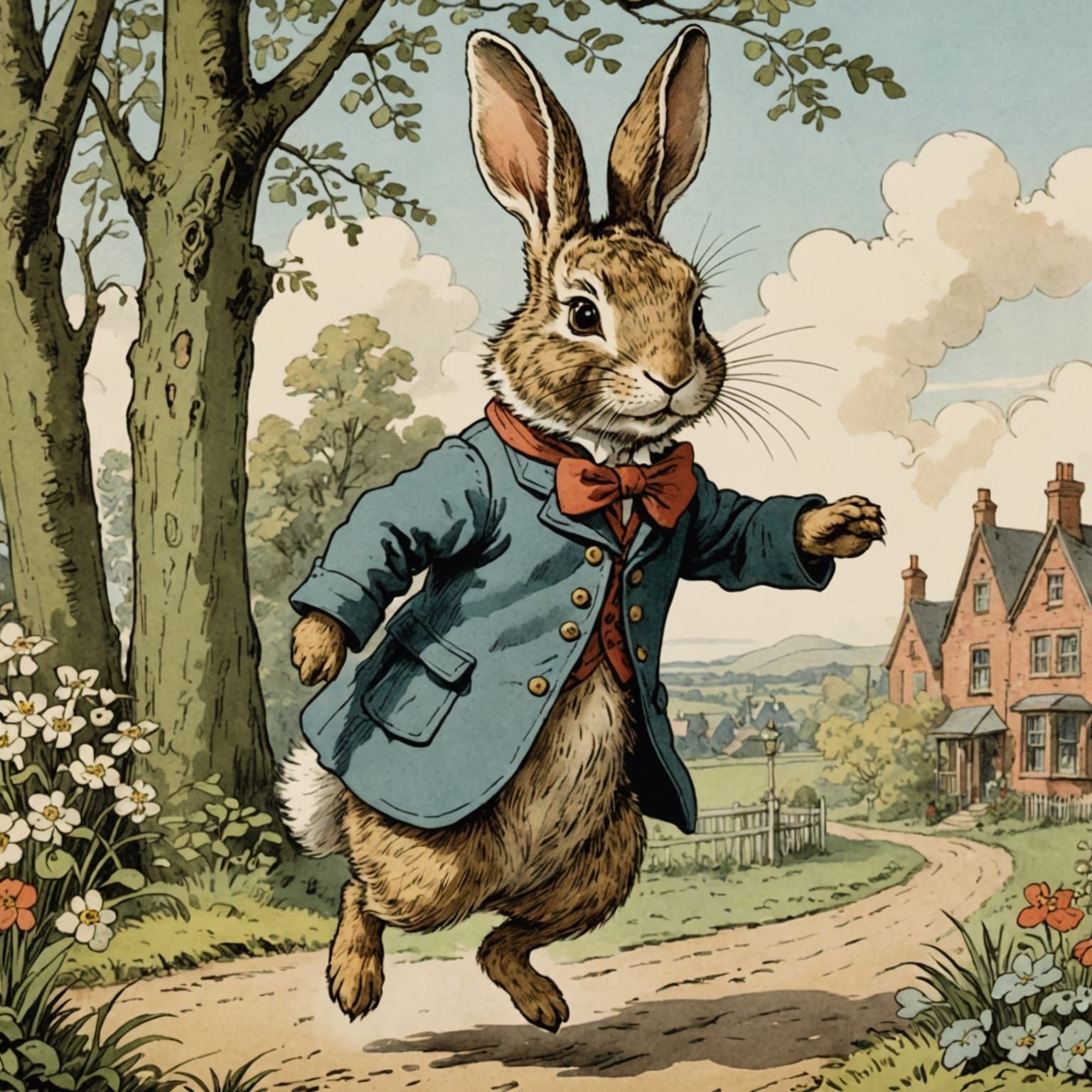 Art by Randolph Caldecott, Nancy Callan, Beatrix Potter, a j...