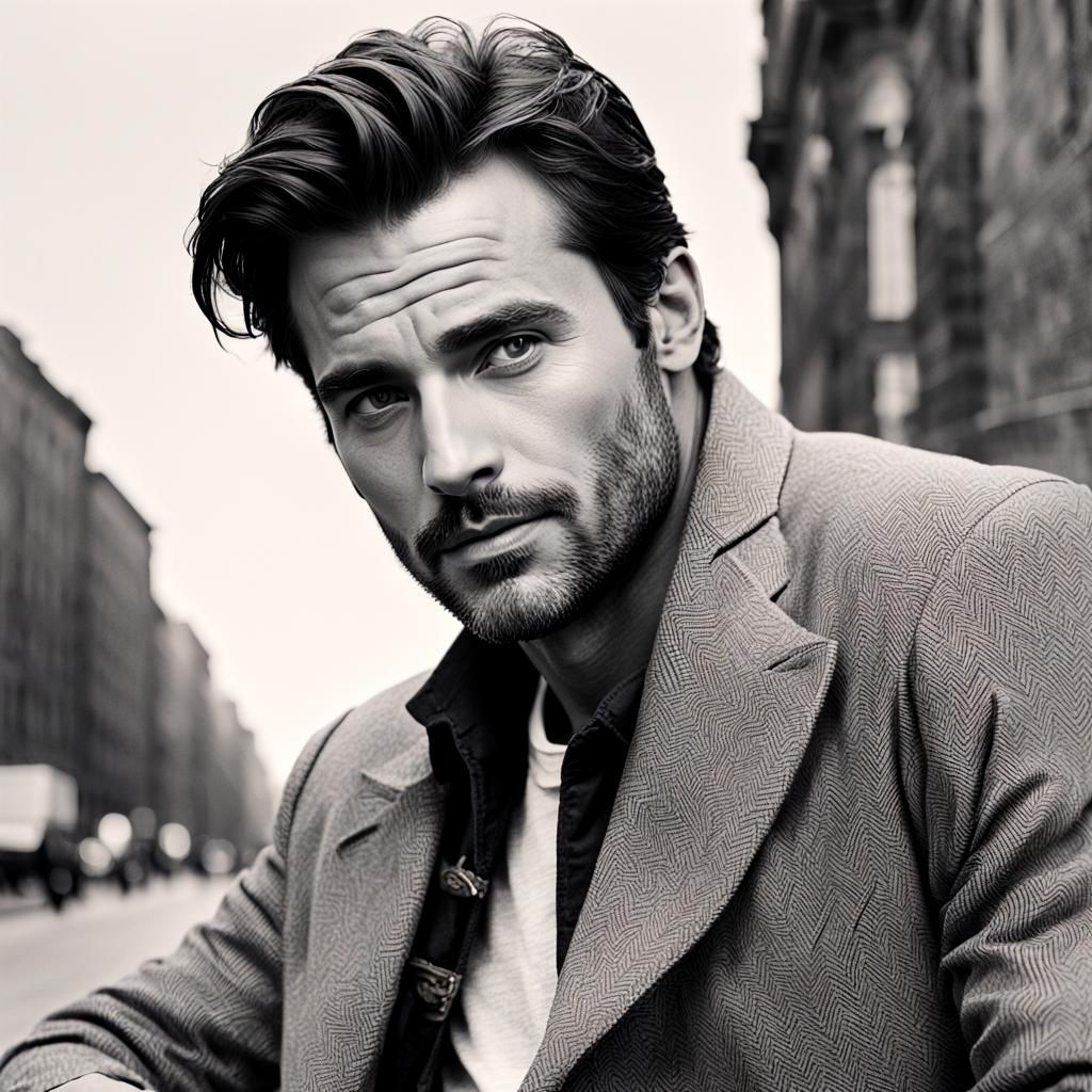 Portrait of the Most Handsome Man