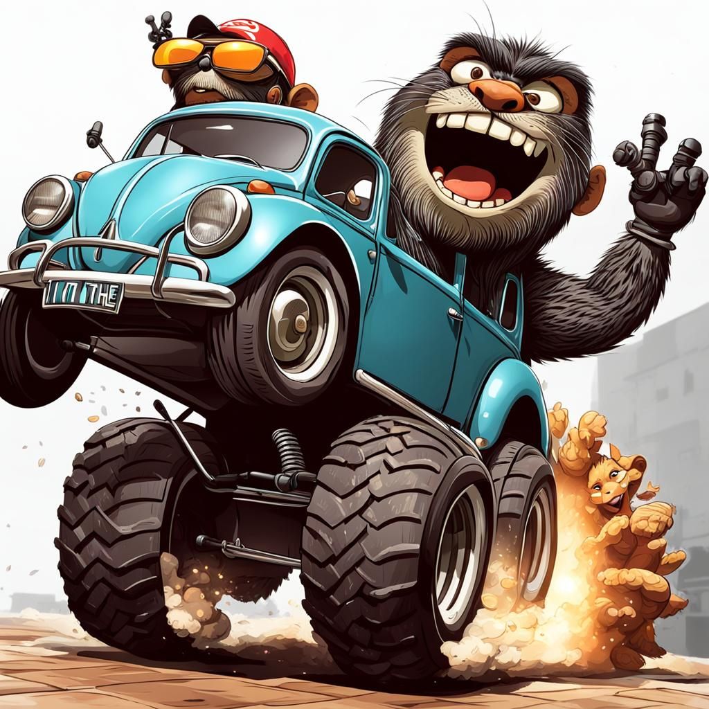 Abstract AI Interpretation of Air Cooler Nut