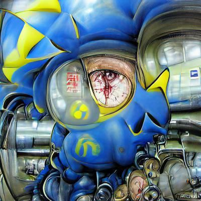 Fallout 2 Art in Takashi Murakami Style