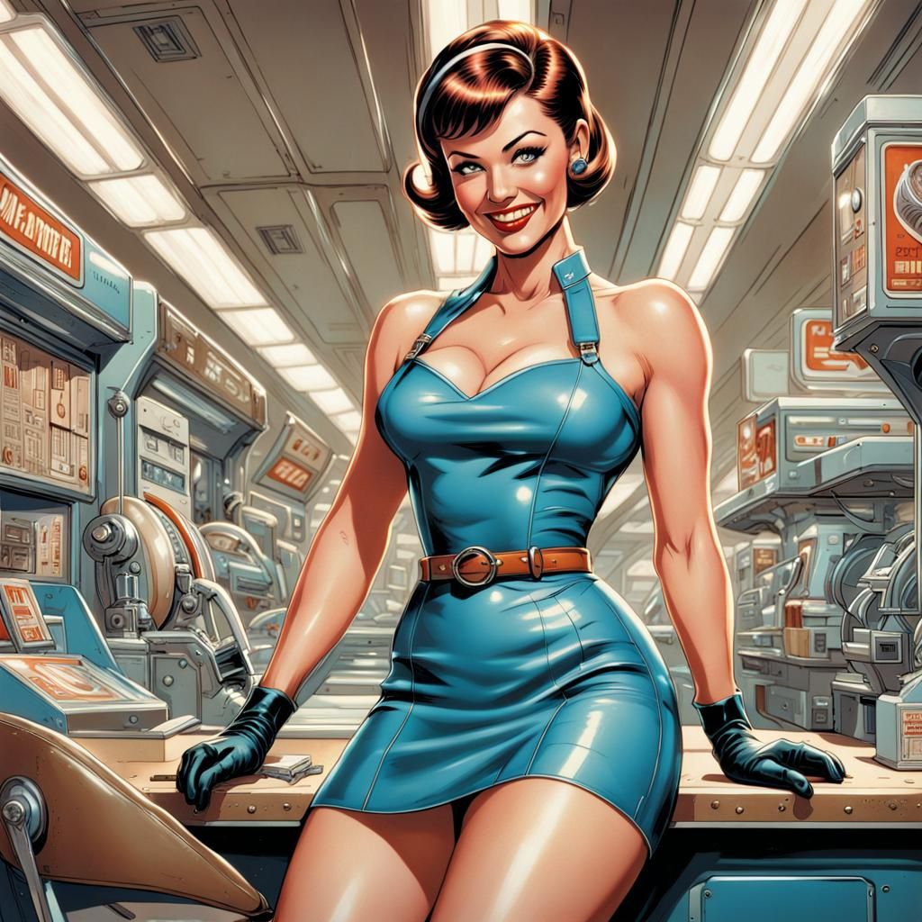 Engineer Pin-Up