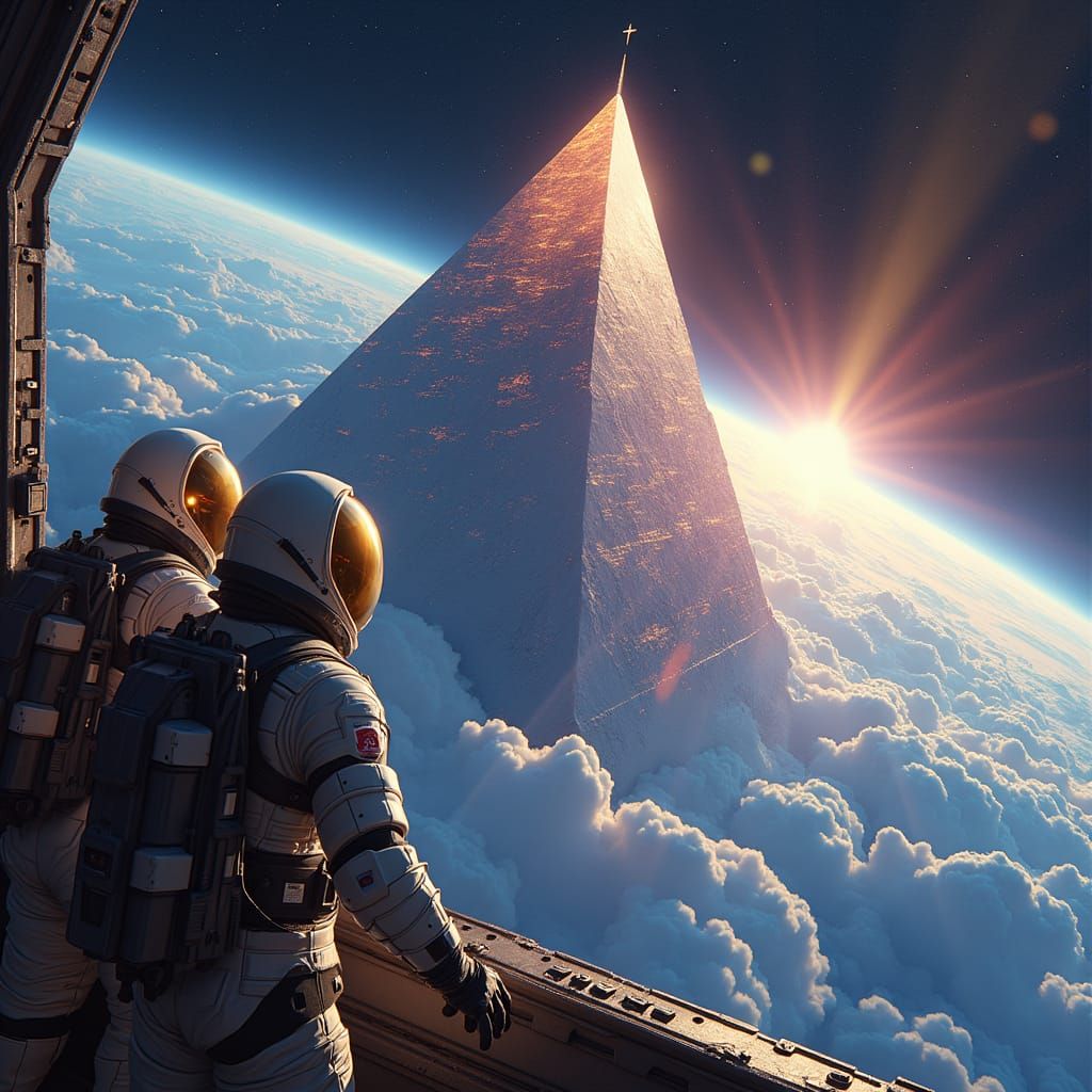 The Karman Pyramid include a space elevator that crosses the Karman Line, allowing ships to take off without needing the...