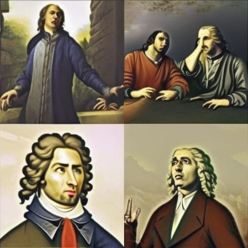 Schiller and Goethe in a Rap Battle