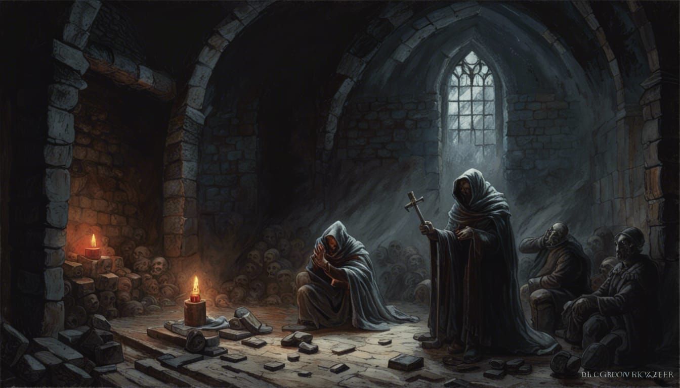 Dark Gods Chapel: Medieval Inquisition Scene