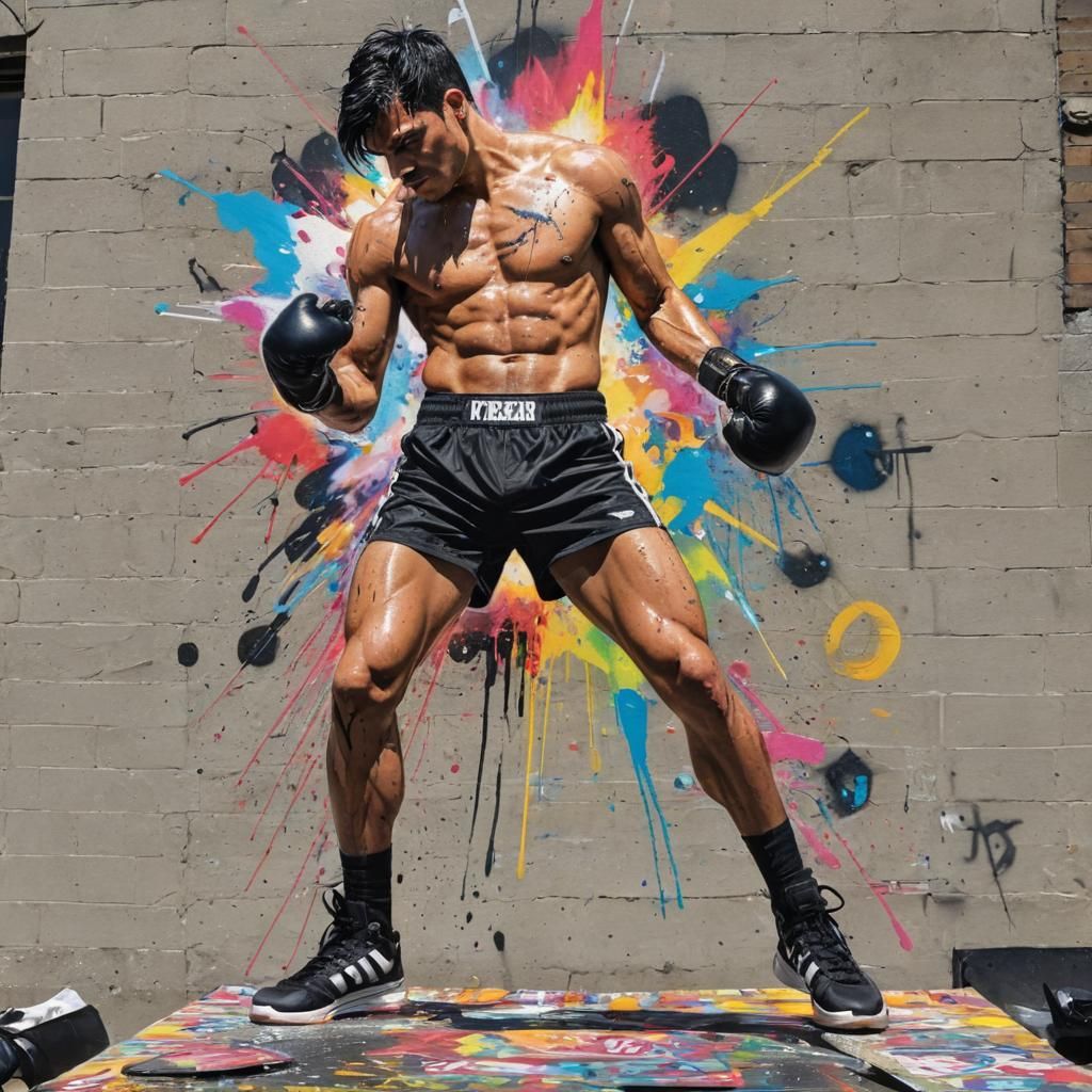 Graffiti Boxer Crashes Oscars Ceremony