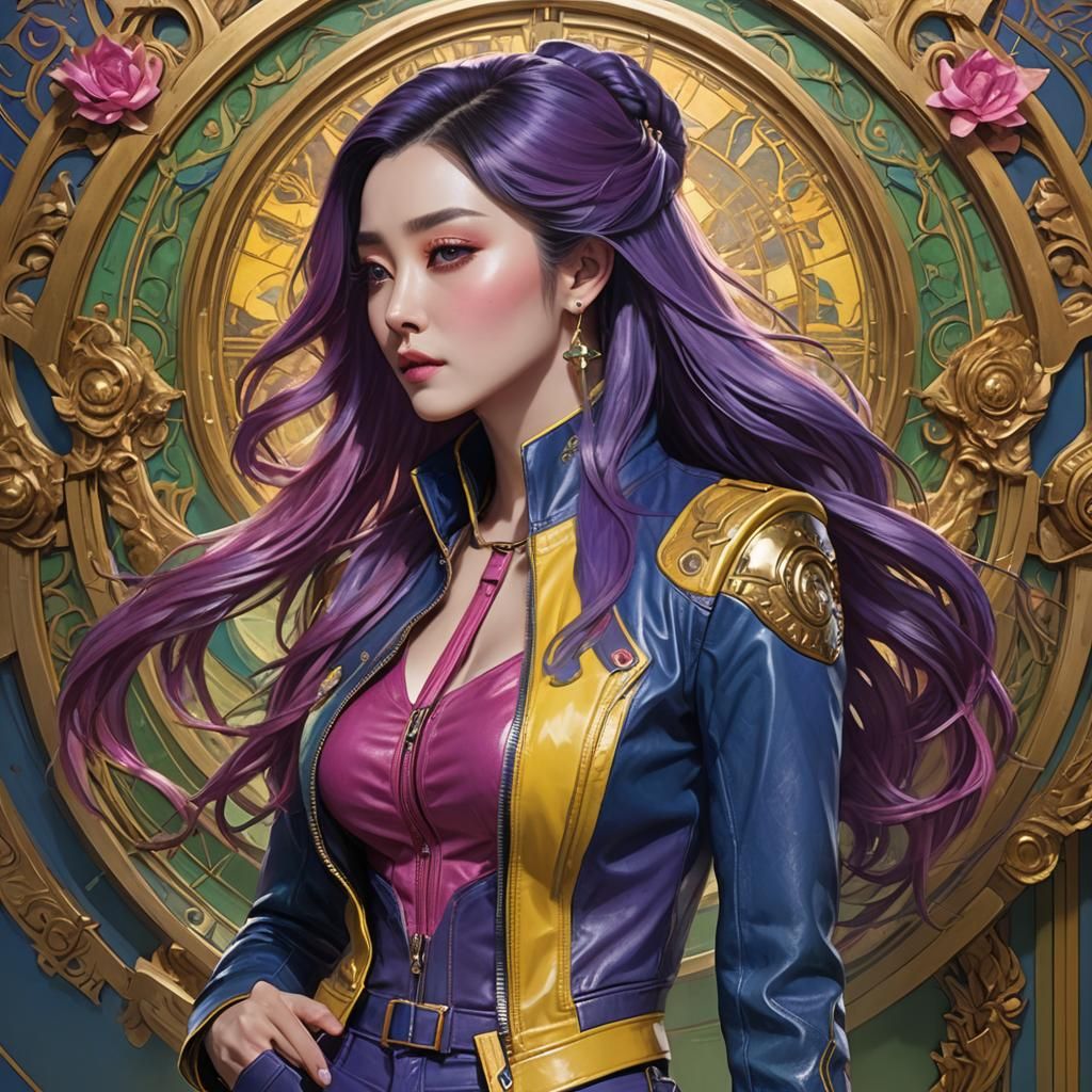 Blink Portrait in Hyperdetailed Digital Art Style