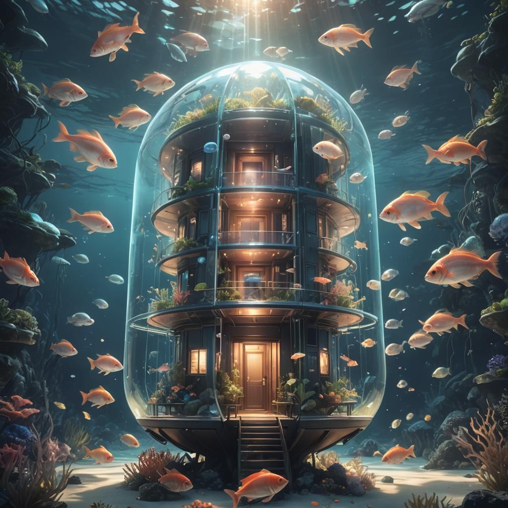 Underwater house