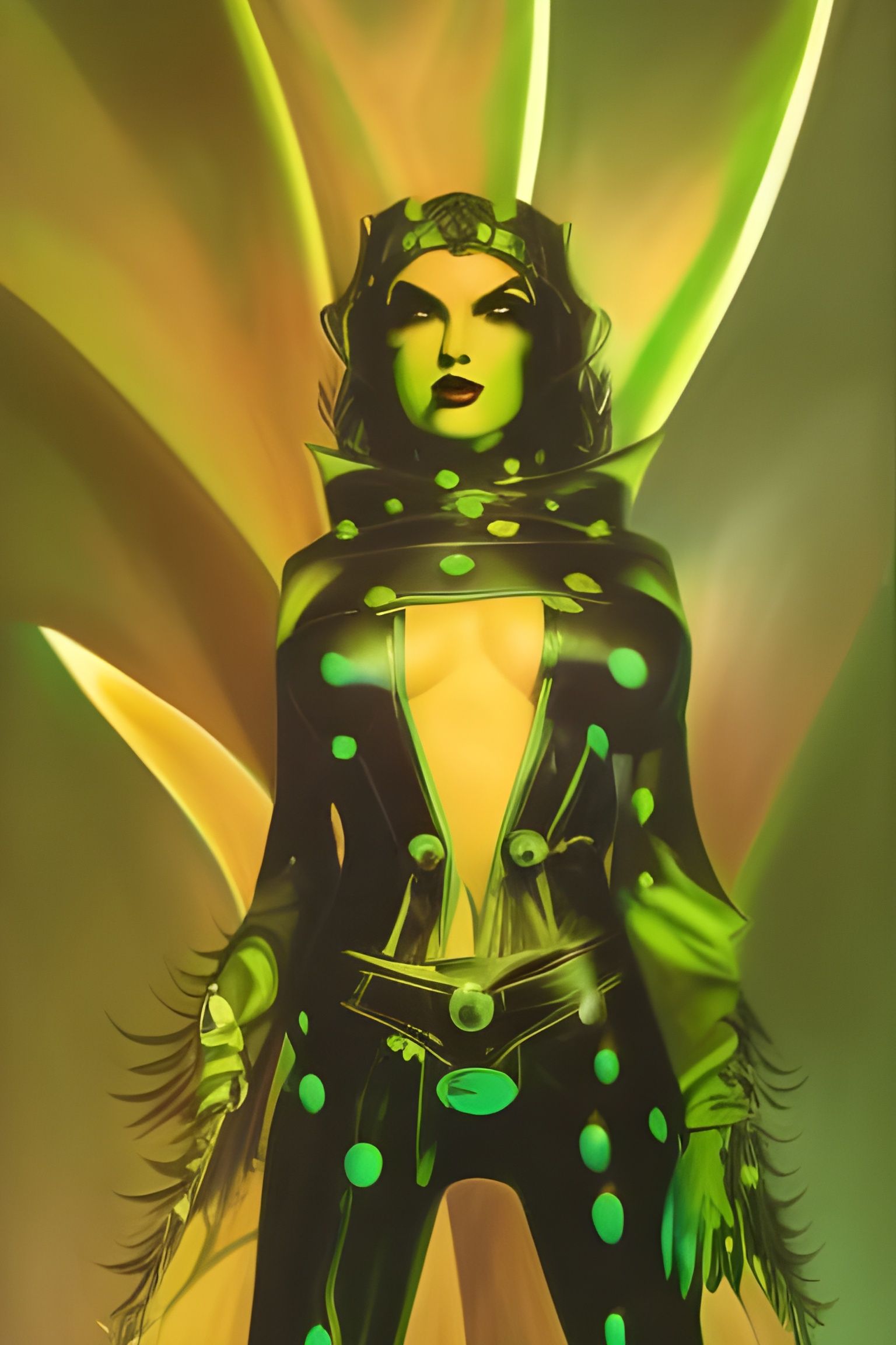 The Green Vampire Queen