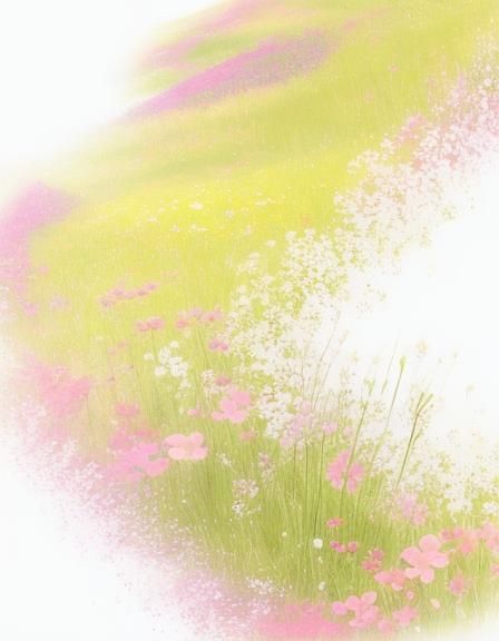 Beautiful Flower Meadow in Full Bloom