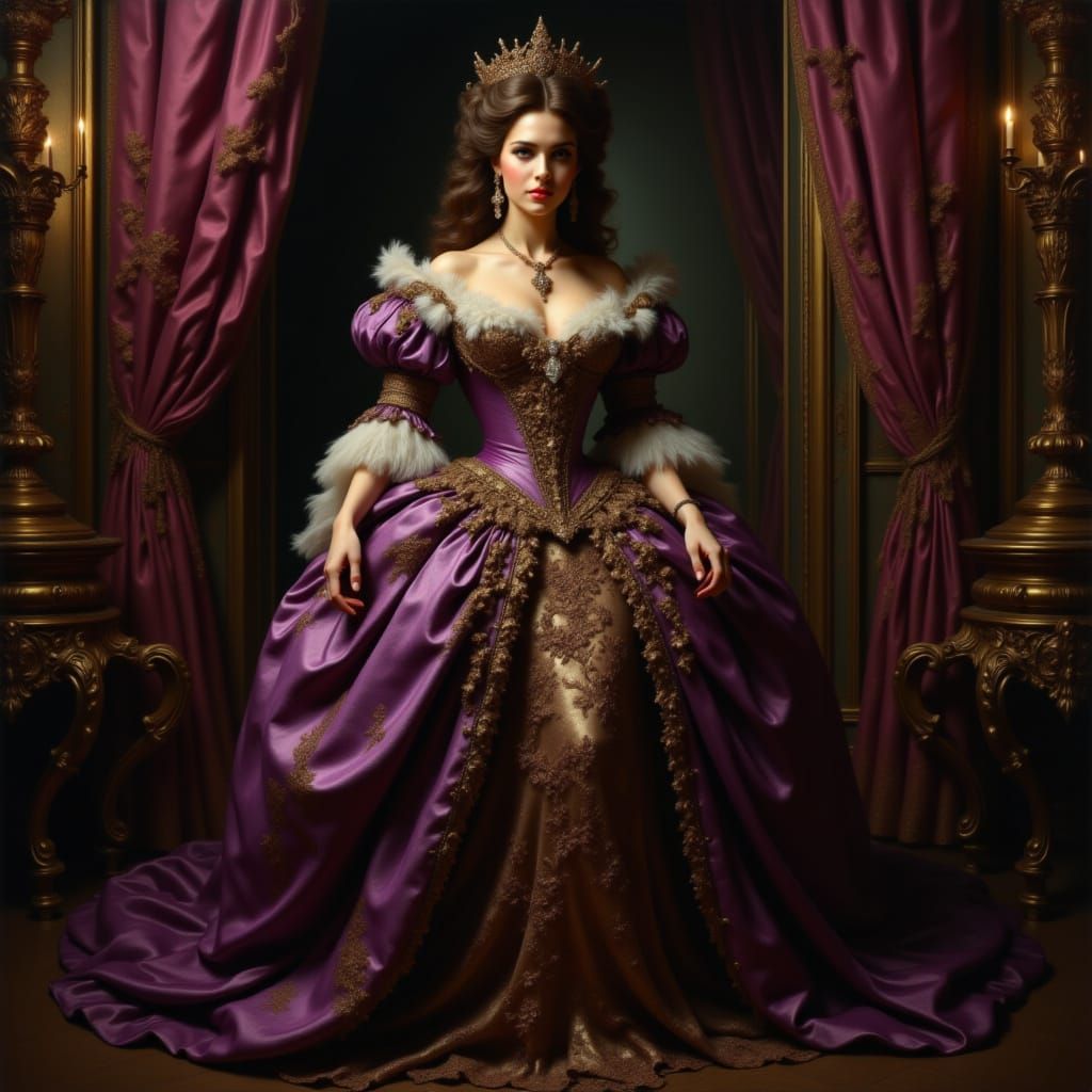 Violet Baroque Opulence 4