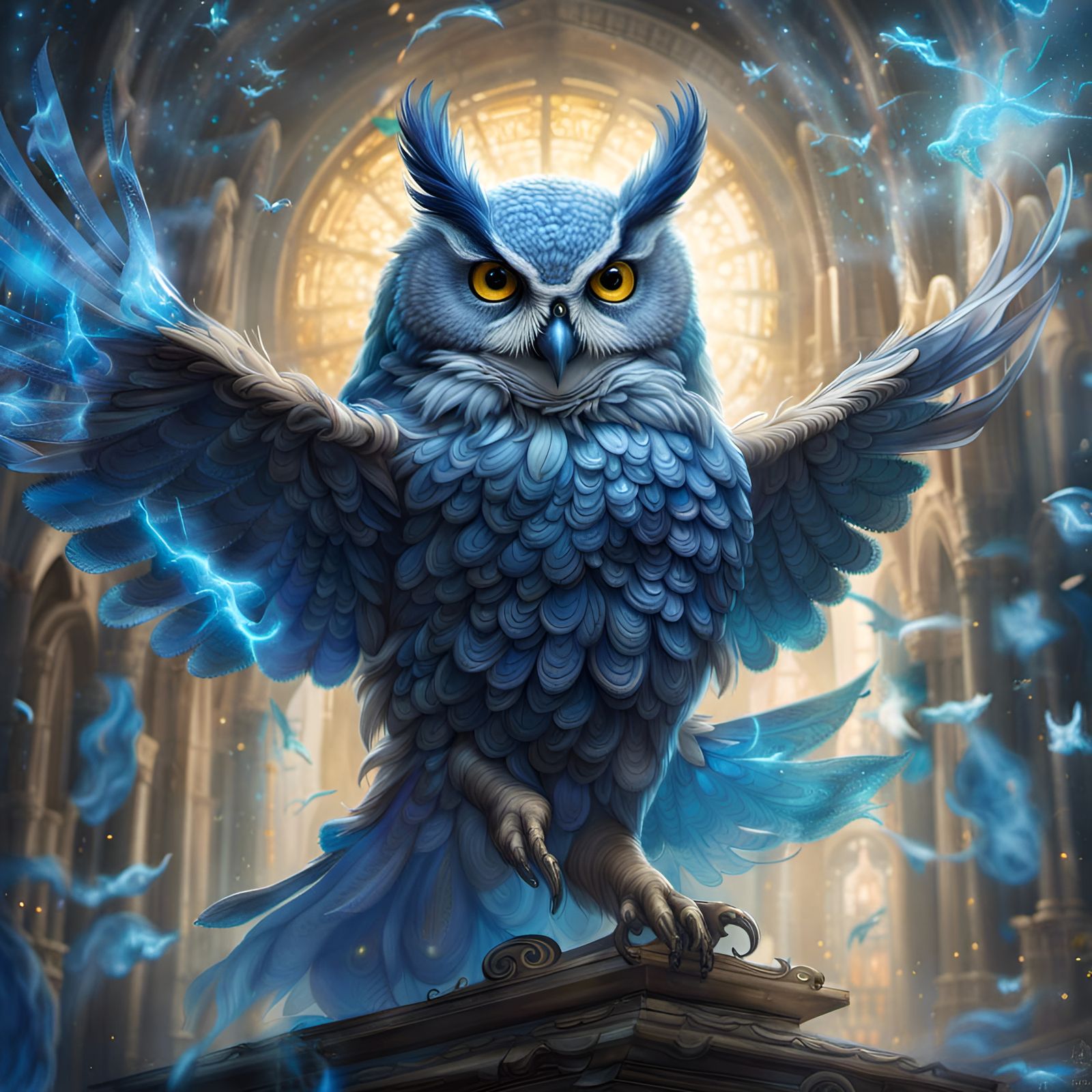 Blue Owl 💙🦉4
