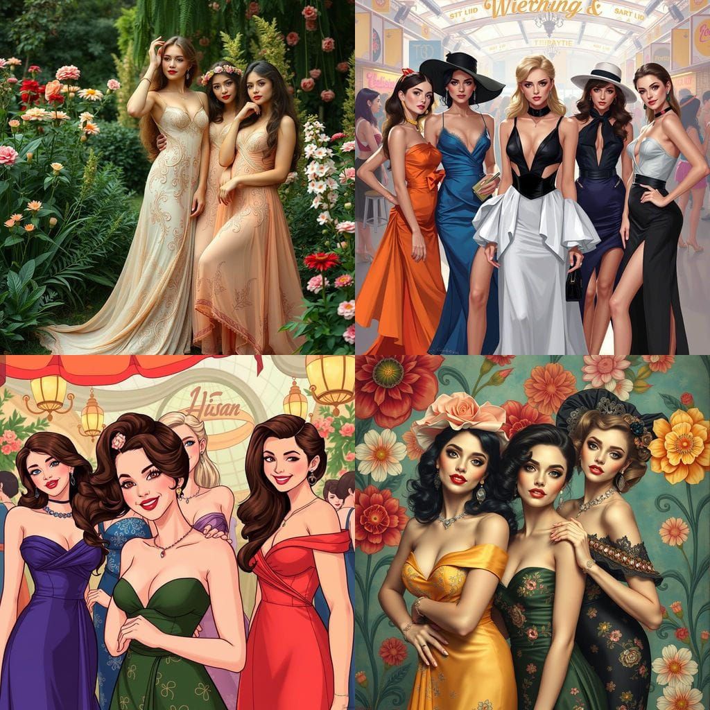 Beautiful Women Generated by AI