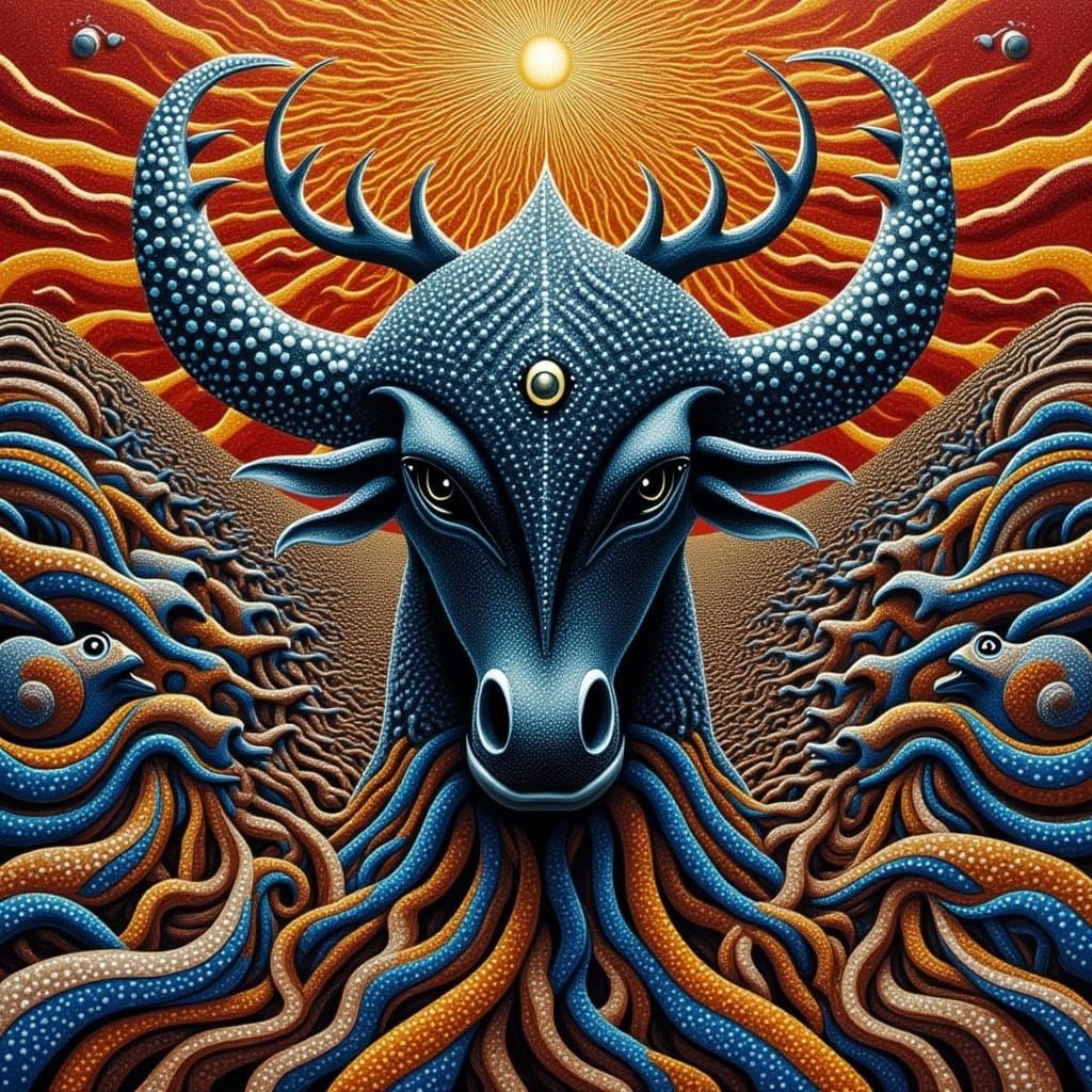 Ancient Aboriginal Art Depicts Black Beach Landscape