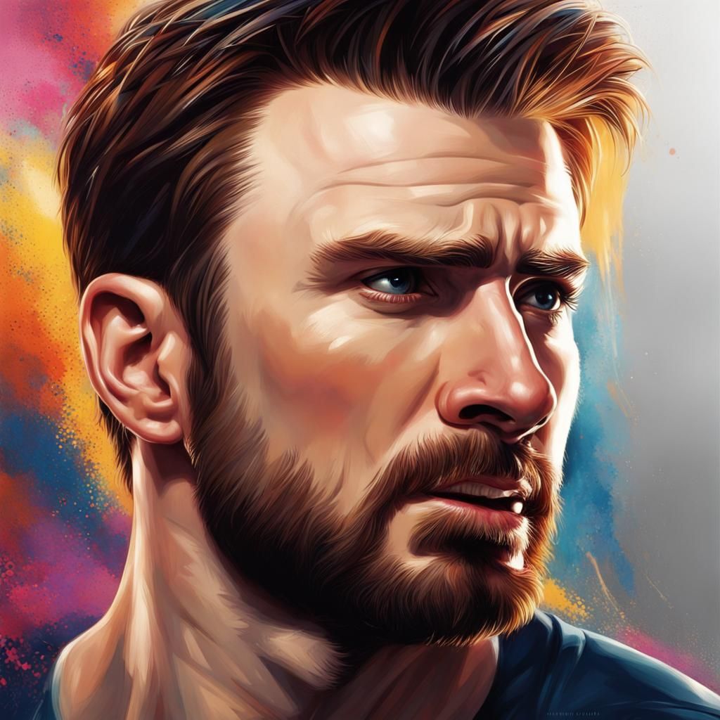 Hyperrealistic Portrait with Dramatic Lighting