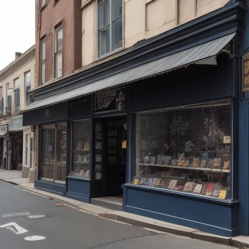 Surrealist Alien Toy Store in a Mark Rothko and Marc Chagall...