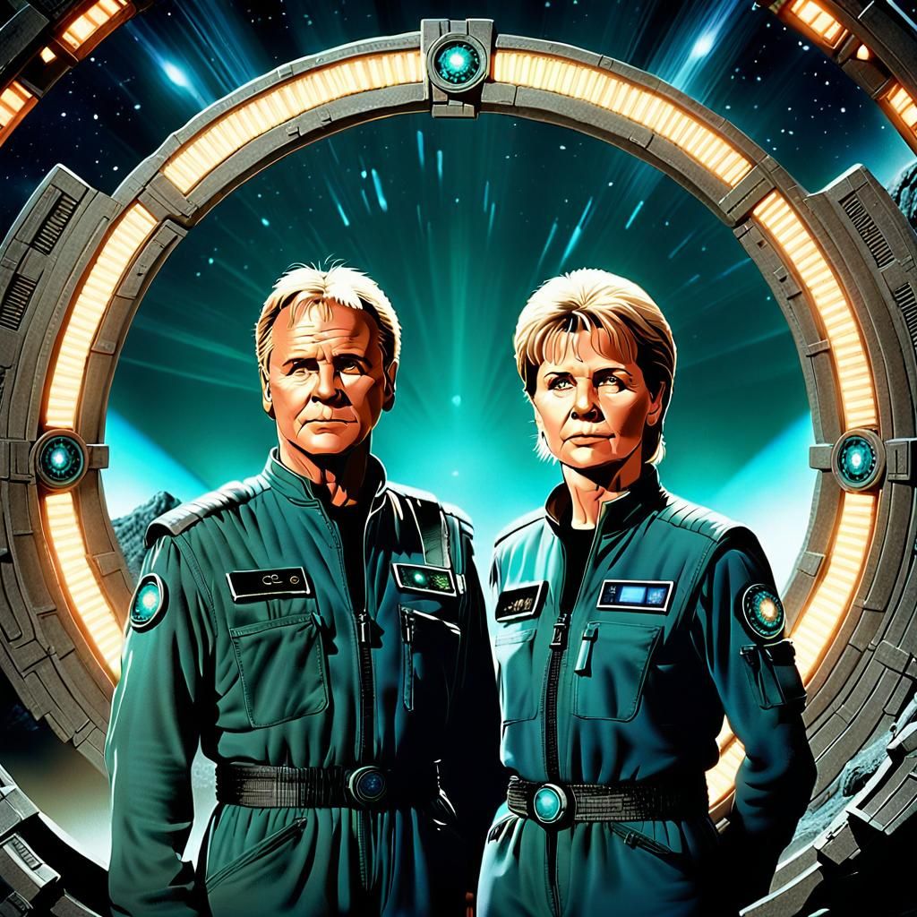 Stargate SG1 Team at the Event Horizon