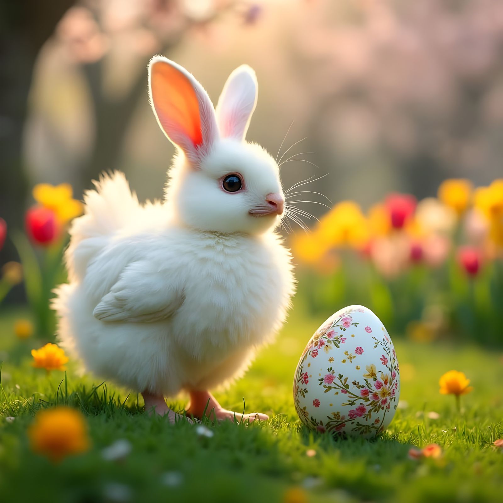 Enchanted Easter Egg Laying Chimeric Creature