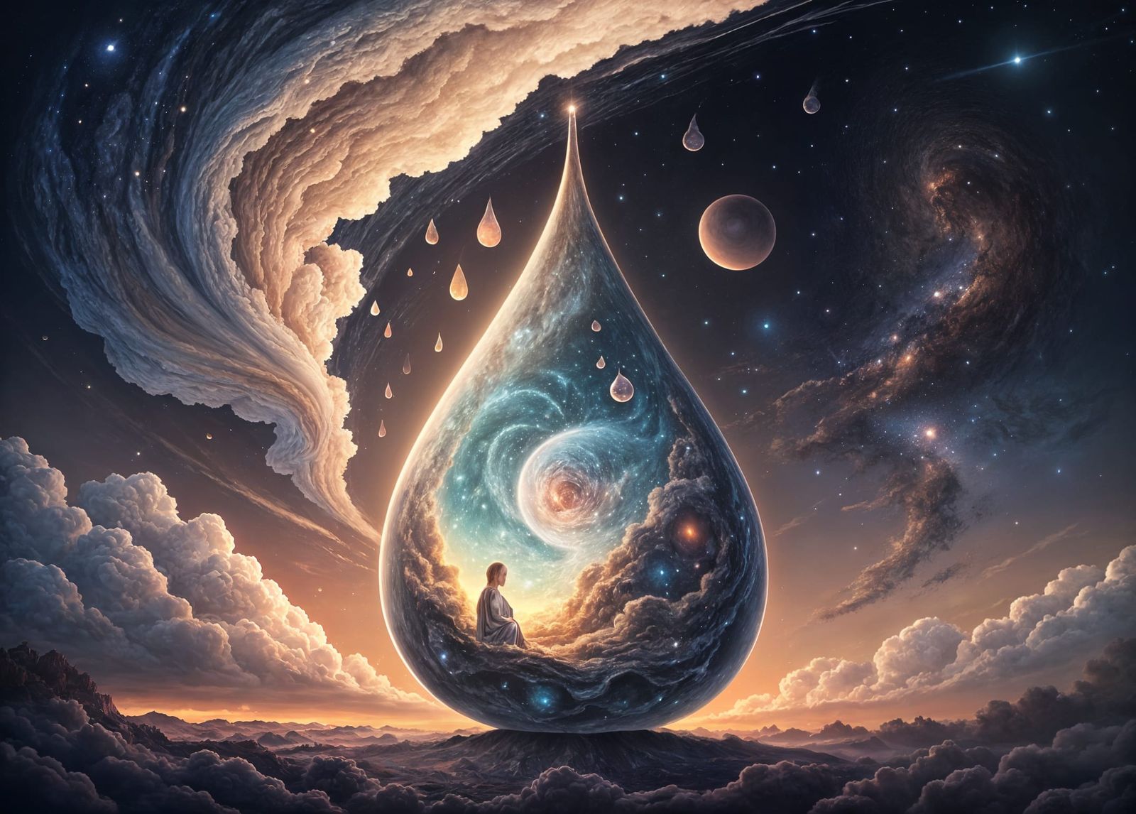 Cosmic Tear Expands into Multiverse of Dreams