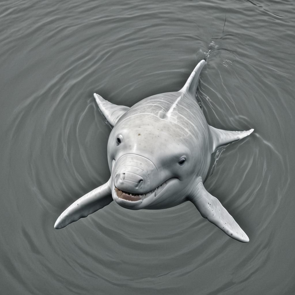 White beluga whale