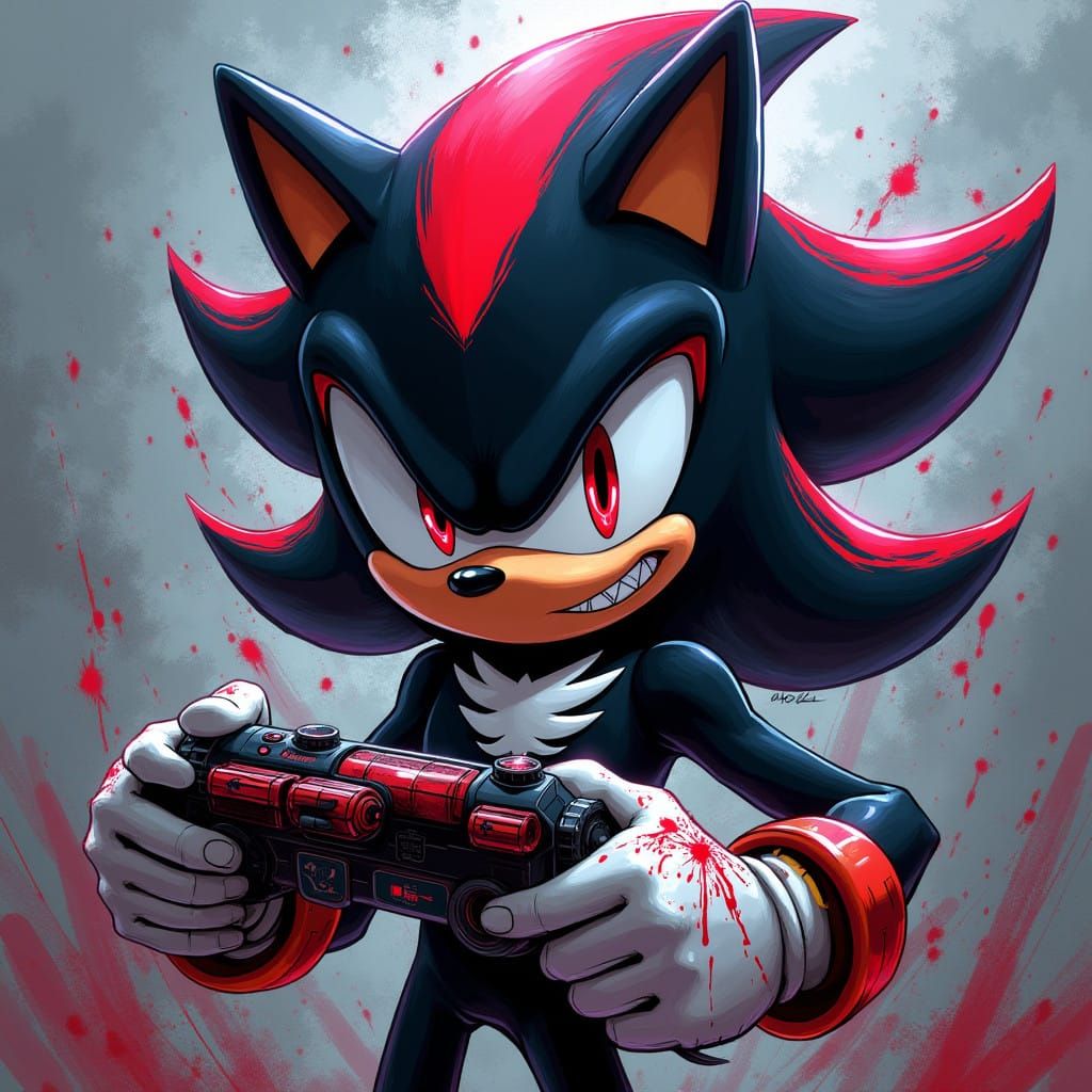 Cyberpunk Shadow: Frenzied RC Car Controller