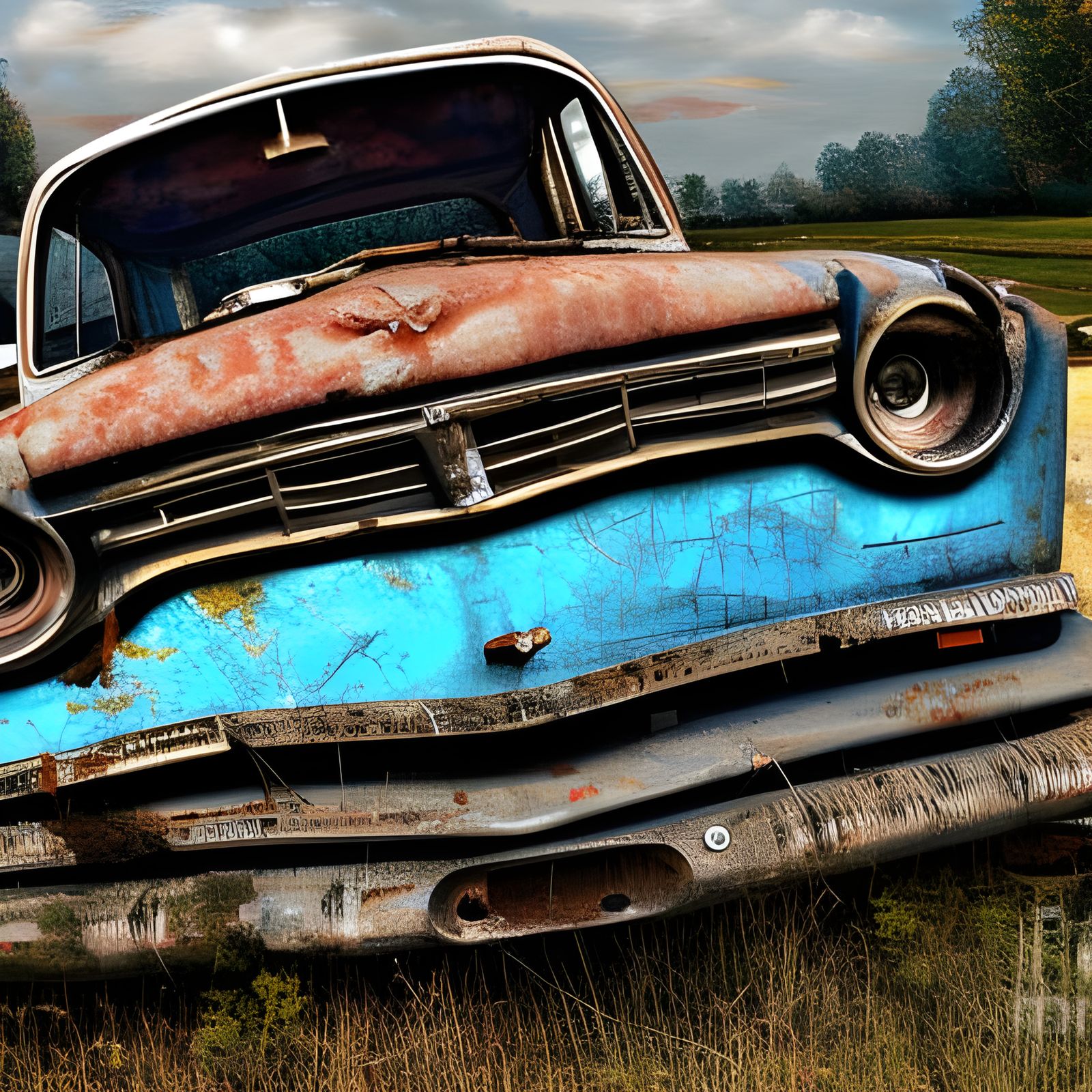 Abandonned car