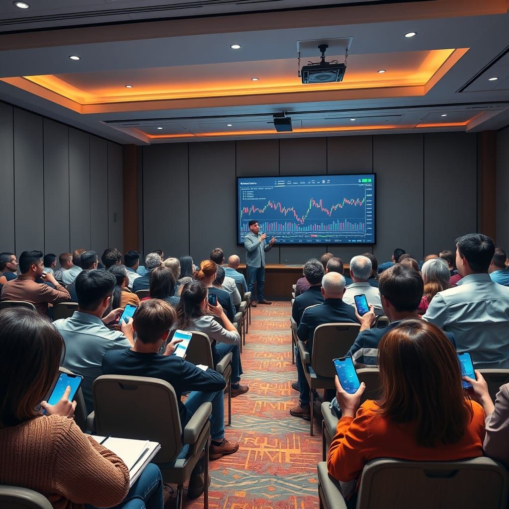 Youth and Seniors Learn Trading Strategies in a Vibrant Conf...