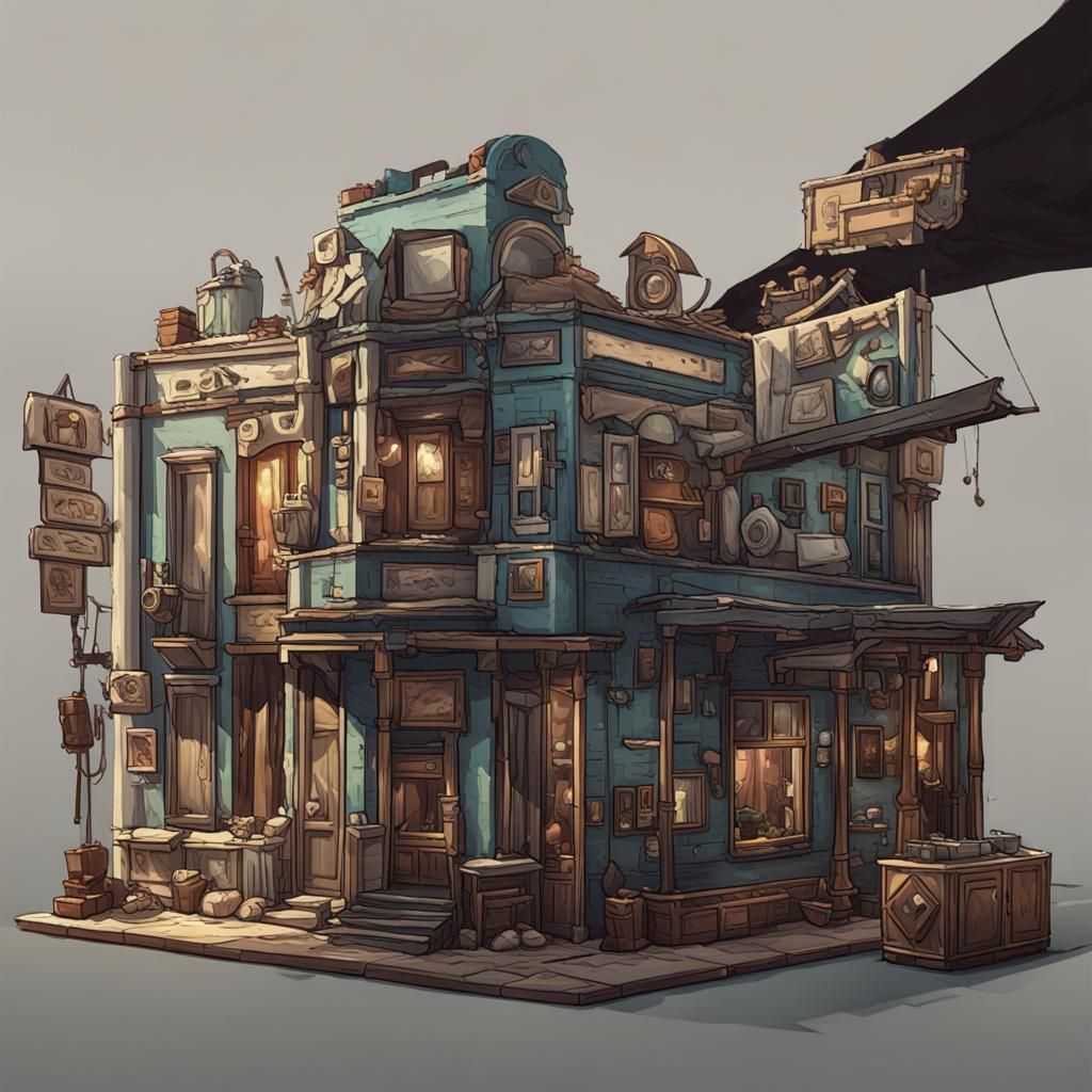 Monochrome Future: Dynamic Figures in High Fashion