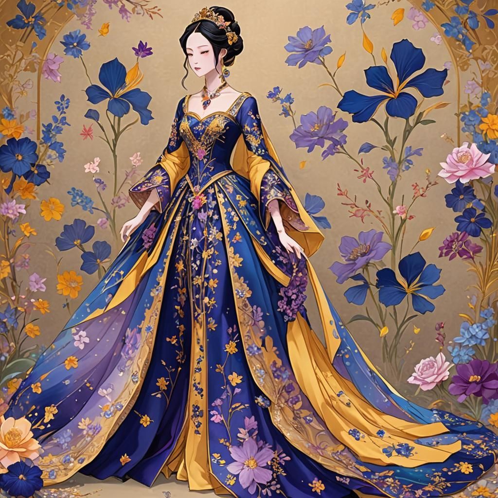 Anime Character in Rare Essence Gown