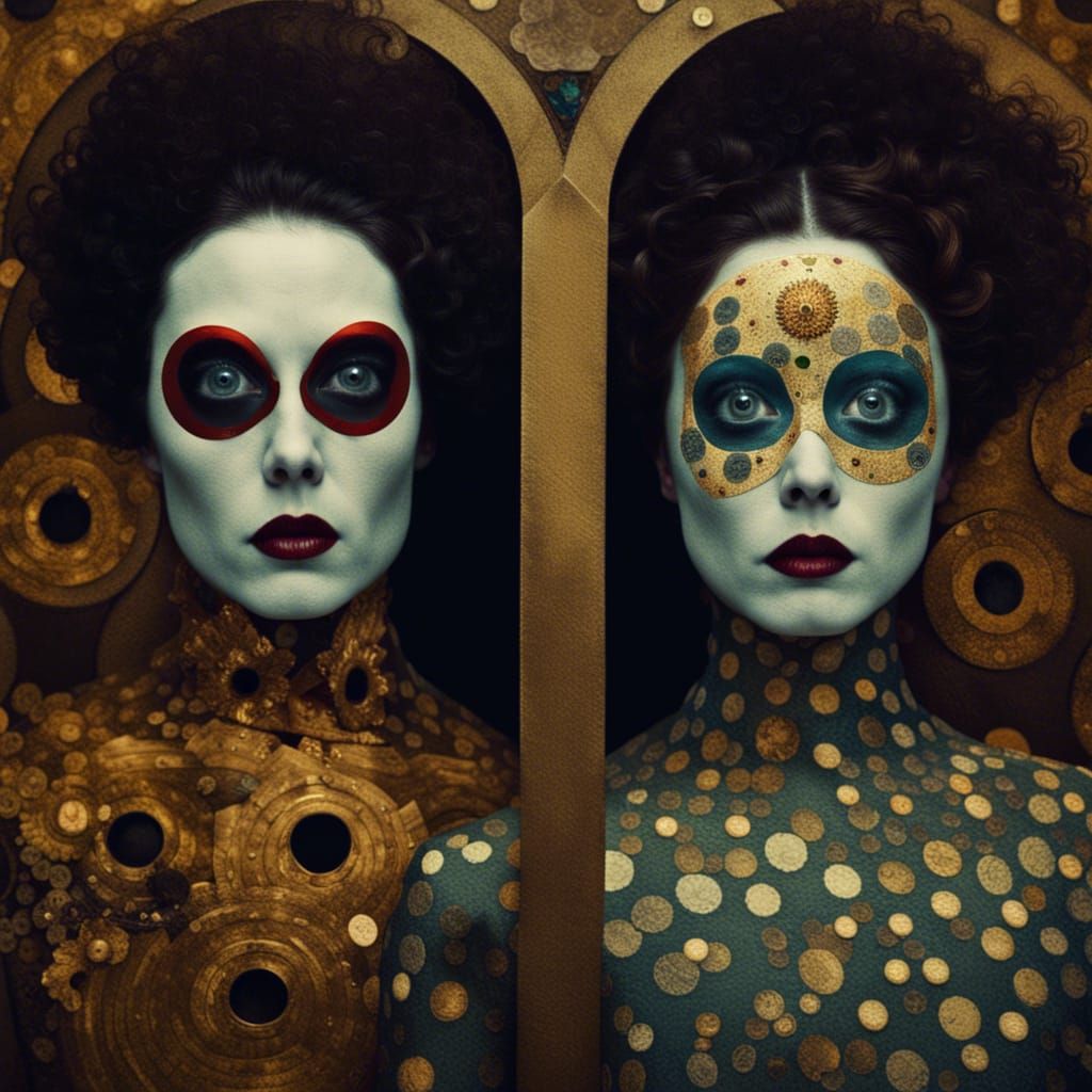 Lovers in Sinister Embrace: An Art Nouveau Horror