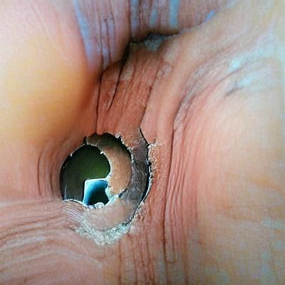 AI-Generated Image of a Hole in a Hole
