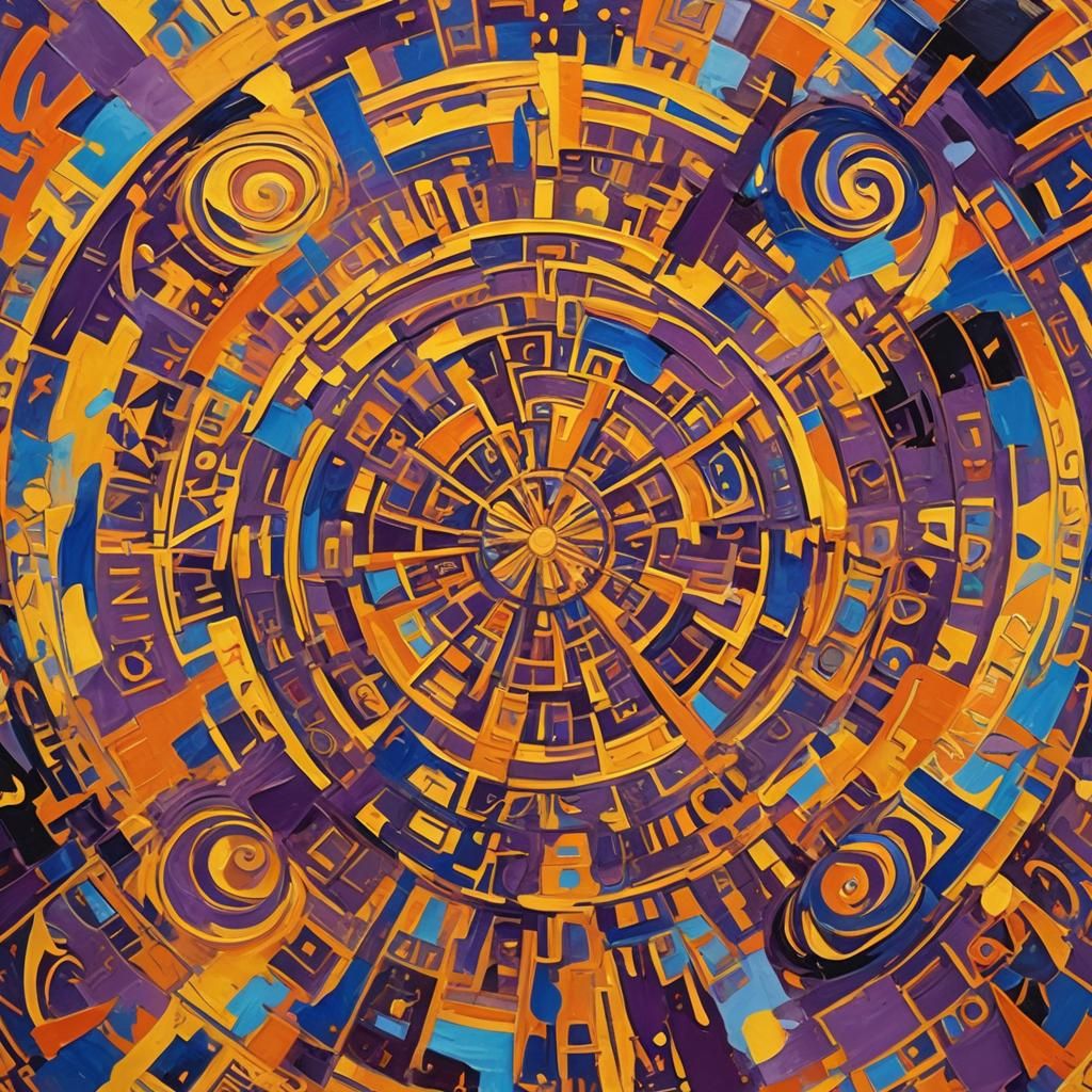 Ra's Dreams: Abstract Expressionism in Bold Colors