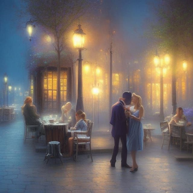 Some of my Night Cafe creations