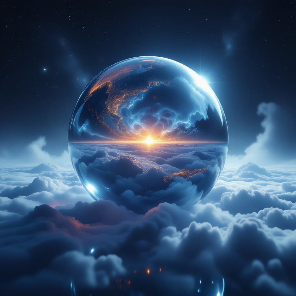 Massive Orb Reflecting Infinite Universes in Cosmic Fog