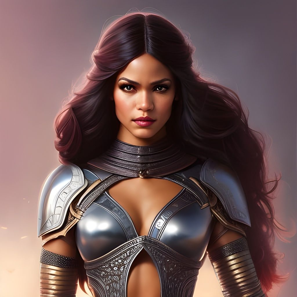 Gorgeous Thief Goddess in Detailed Leather Armor