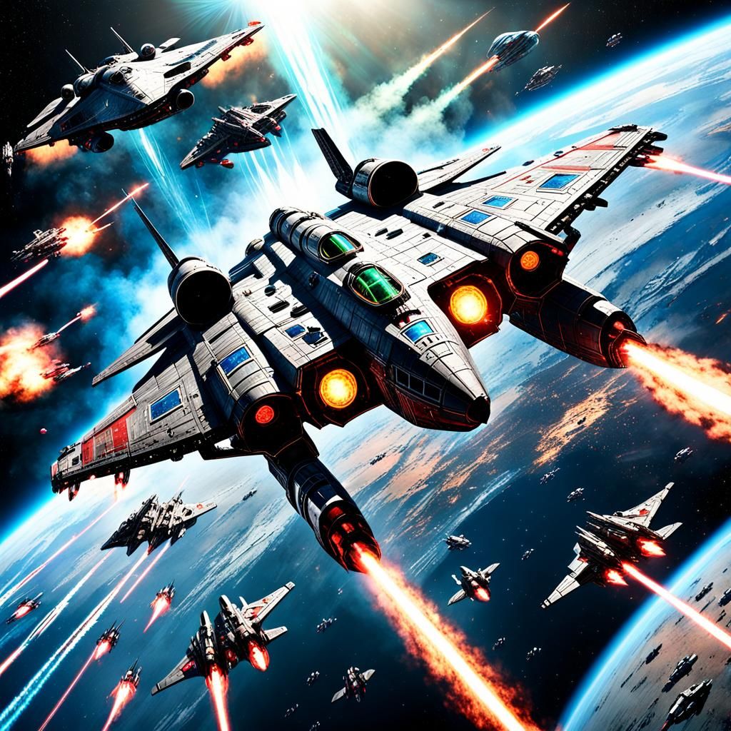 Spaceship Battle Fleet