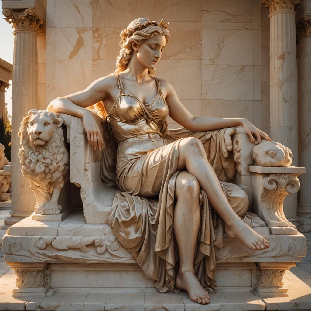 Aphrodite in Ancient Greek Temple: Hellenistic Art