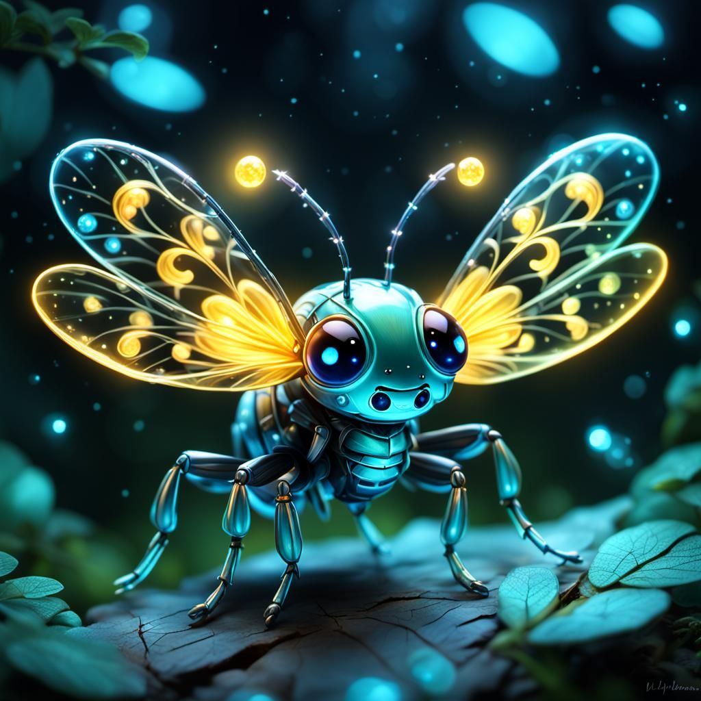 Adorable firefly
