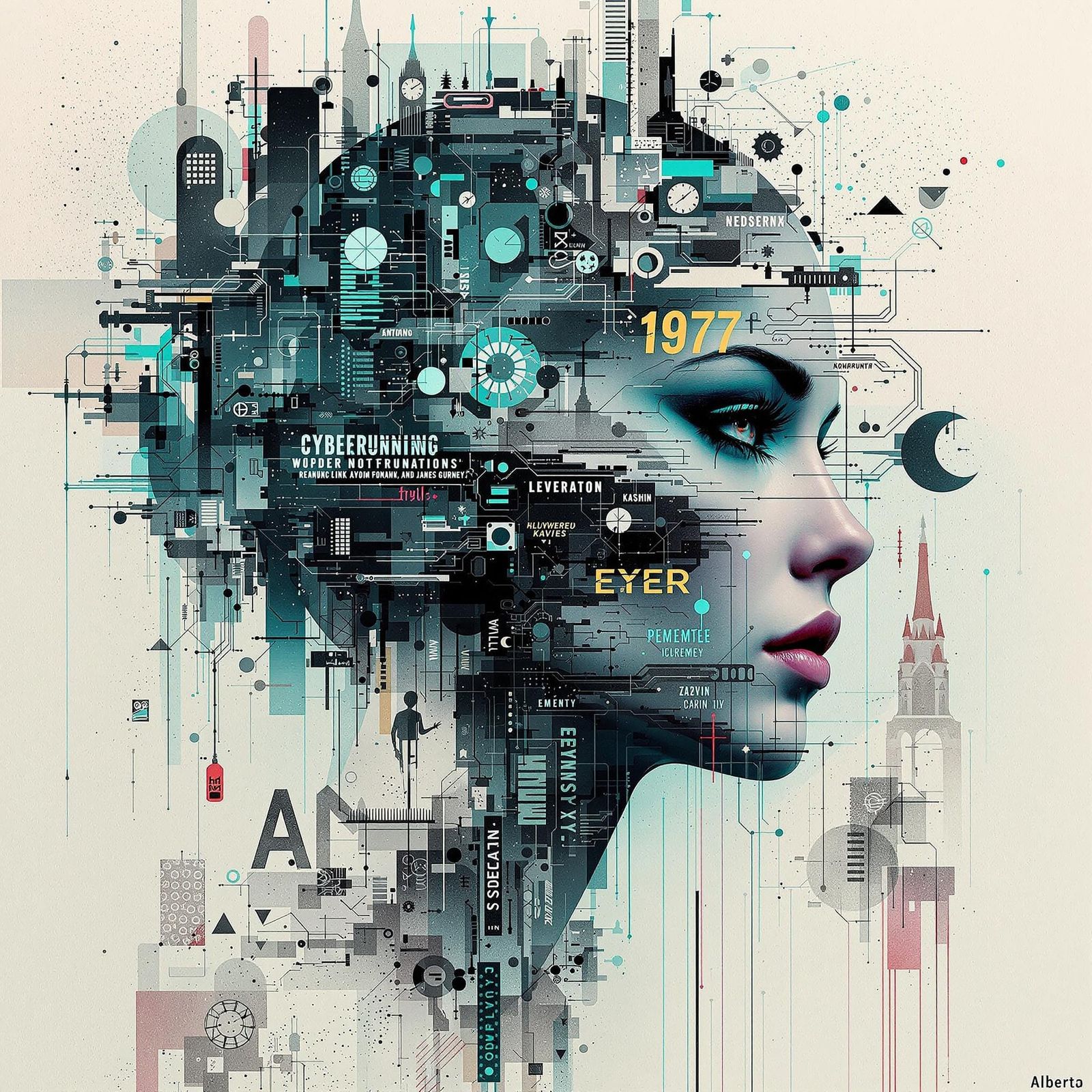 Cyber Requiem in Hypermaximalist Style