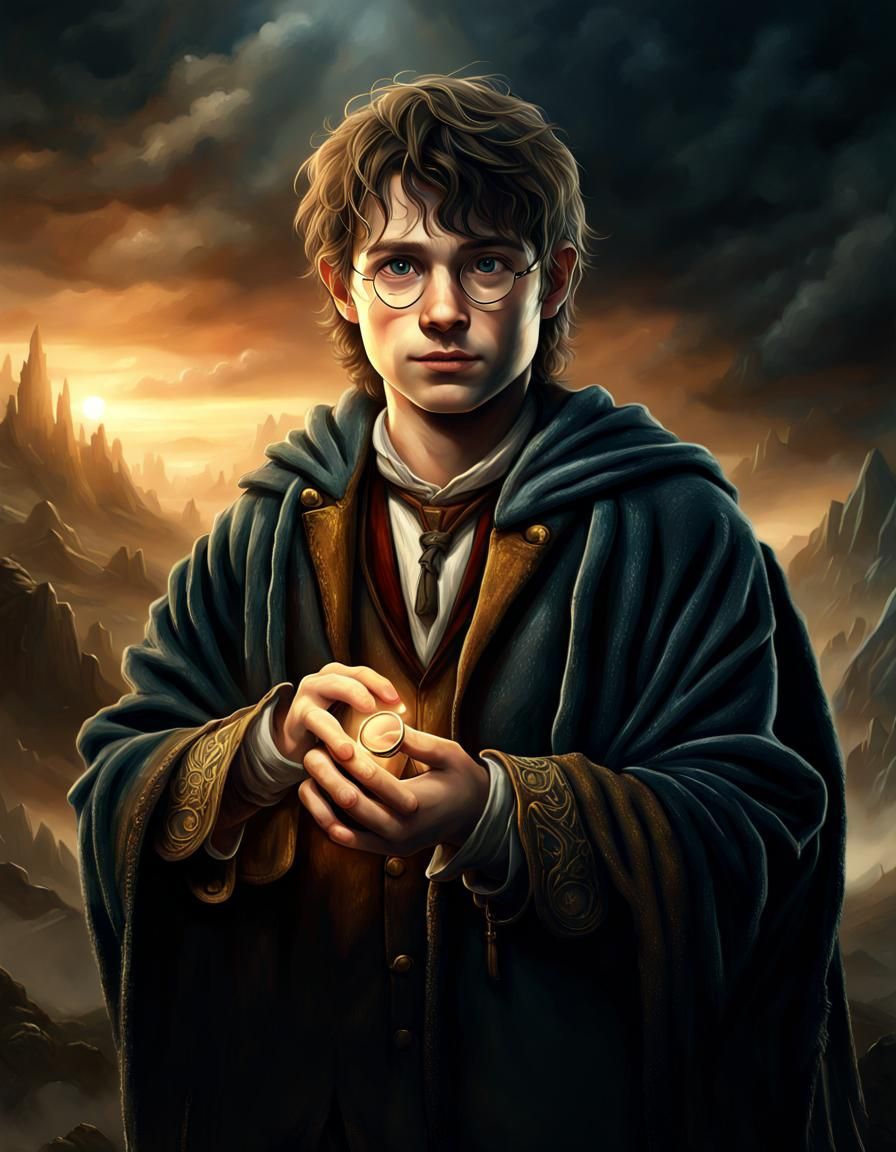 Hobbit Harry Potter Fusion in Mordor