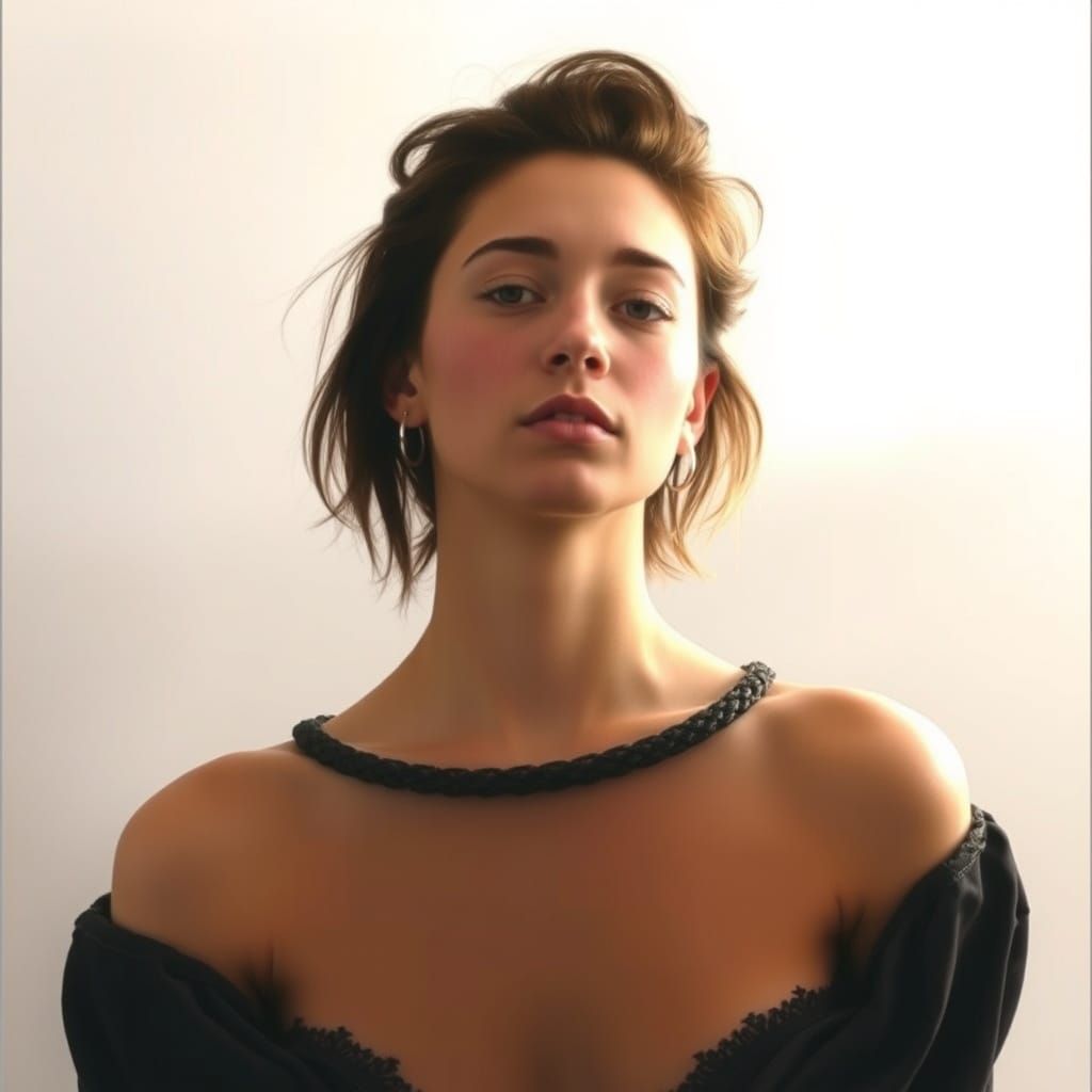 True face appears, yet rough skin's plight,
Smooth vision held in inner light.
Bright spirit blooms, but chest feels bar...